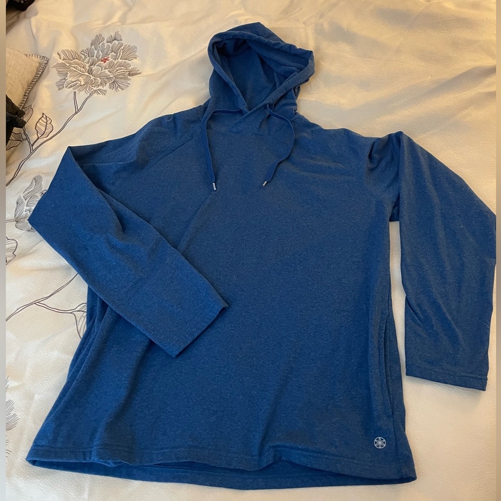 Gaiam blue hoodie